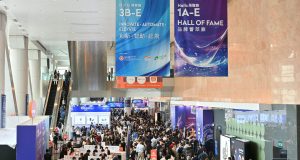 Crowd gathered for the HKTDC Spring edition 2025 event.