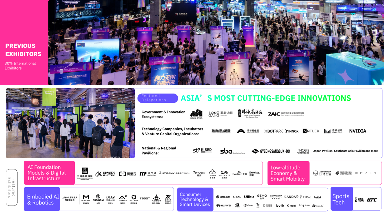 Previous exhibitors at BEYOND Expo 2026
