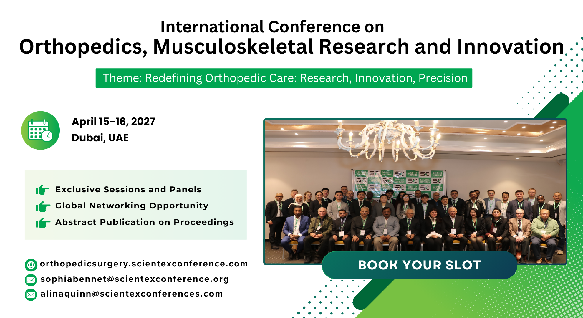 Scientex Conferences